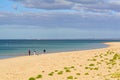 Anglers on the beach - Busselton Royalty Free Stock Photo