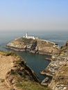 Anglesey coast lighthouse Wales Royalty Free Stock Photo