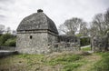 Anglesey landscape,old granary near monastery in Beaumaris. Royalty Free Stock Photo