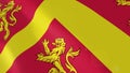 Anglesey realistic flag animation.