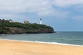 Anglet beach in the Basque Country Royalty Free Stock Photo