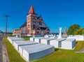 Anglican church in Rotorua, New Zealand Royalty Free Stock Photo