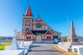 Anglican church in Rotorua, New Zealand Royalty Free Stock Photo