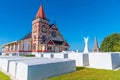 Anglican church in Rotorua, New Zealand Royalty Free Stock Photo