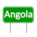 Angola road sign.