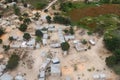 Angola town Soyo aerial image