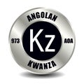 Angolan kwanza AOA