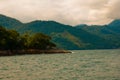 Angra dos Reis, Rio de Janeiro State, Brazil Cataguas: Beautiful tropical Islands in Sunny weather