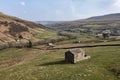 Between Angram and Thwaite in Swaledale Royalty Free Stock Photo