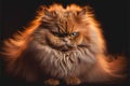 Angriest fluffy adorable cute cat in the world