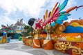 Angry birds carousel at the Skyworlds theme park in Genting highlands, Malaysia