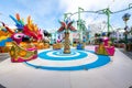 Angry birds carousel at the Skyworlds theme park in Genting highlands, Malaysia Royalty Free Stock Photo