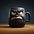 Angry Birds 3d Black Mug Character By Stefano Illini