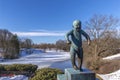 Angry Boy Statue in Vigeland Sculpture Park Oslo Norway