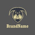 Angry Buffalo Logo For Business Template