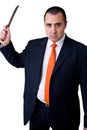 Angry Business Man Royalty Free Stock Photo