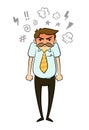 Angry Businessman