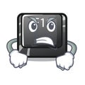 Angry button f10 isolated with the cartoon