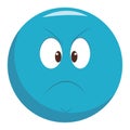 Angry chat emoticon