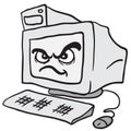 Angry computer