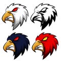 Angry Eagle Head Mascot