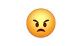 Angry Emoji with Luma Matte