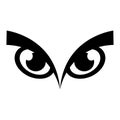 Angry eyes vector human gesture