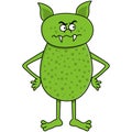 Angry green monster