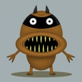 Angry horror monster