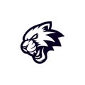 Angry jaguar leopard mascot esport logo designs