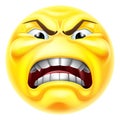 Angry Jealous Mad Hate Emoticon Cartoon Face