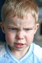 Angry kid Royalty Free Stock Photo