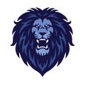 Angry Lion Logo Sports Mascot Vector Royalty Free Stock Photo