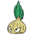 Angry Onion Character Product Vegetable cartoon