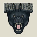 Angry Panther Sport team emblem Royalty Free Stock Photo