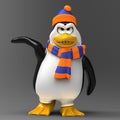 Angry penguin