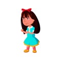 angry preschool girl fighting for toy cartoon vector