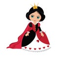 Angry Queen of Hearts from Wonderland.