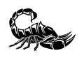 Angry scorpion icon.