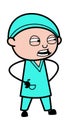 Angry Surgeon Talking Cartoon