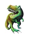 Angry T-Rex Royalty Free Stock Photo