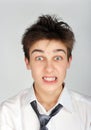 Angry Teenager Royalty Free Stock Photo