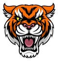 Angry Tiger Mascot