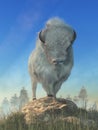 Angry White Buffalo