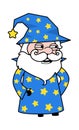 Angry Wizard Talking Cartoon