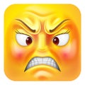 Angry Woman Emoji Emoticon Icon Cartoon Character