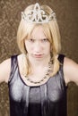 Angry young girl Royalty Free Stock Photo