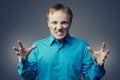 Angry young man Royalty Free Stock Photo