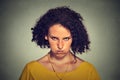 Angry young woman, nervous, upset, about to have nervous breakdown Royalty Free Stock Photo