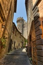 Anguillara is a small medieval town overlooking Bracciano Lake, Italy, Anguillara